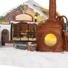 LuVille kersthuisje bierbrouwerij 30,5 x 20 x 21,5 cm