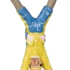 Luville Molendam kerstdorpminiatuur acrobaat piet 5 x 2,5 x 7 cm