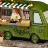 Luville Molendam kerstdorpminiatuur foodtruck groente 13,5 x 8,5 x 9 cm