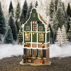 Luville Molendam kersthuisje zaanse schans bakkerij 15 x 9 x 27 cm