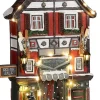 Luville Sledgeholm kersthuisje wintersport shop 17,5 x 8 x 28 cm