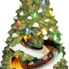 Luville Specials kerstdorp kerstboom met trein 22 x 21 x 39 cm