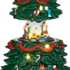Luville Specials kerstdorp kerstboom met trein D 23,5 H 45,5 cm
