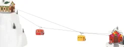 Luville Specials kerstdorp ski lift 32,5 x 31,5 x 53 cm