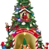 Luville Specials kersthuisje merry christmas tree (kerstboom) 21,5 x 17,5 x 32 cm