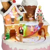 Luville Specials kersthuisje dessert factory (toetjesfabriek) 18,5 x 17,5 x 20,5 cm