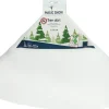 Magic Snow kerstboomrok wit D 100 cm