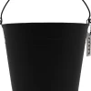 Maison Maison plantenemmer zwart D 23 H 22 cm