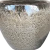 Mega Collections bloempot Belly beige D 20 H 18 cm