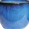 Mega Collections bloempot blauw D 30 H 26 cm