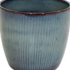 Mega Collections bloempot Bohemian blauw D 31 H 28 cm