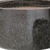 Mega Collections bloempot Bowl bruin D 38 H 20 cm