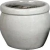 Mega Collections bloempot Delta wit D 21 H 16 cm