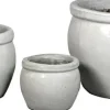 Mega Collections bloempot Delta wit D 28 H 24 cm