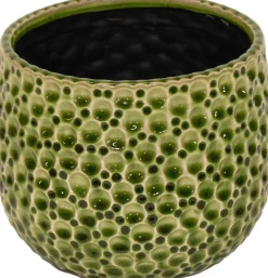 Mega Collections bloempot Drops groen D 21 H 17 cm