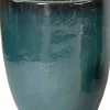 Mega Collections bloempot Genta groen D 54 H 67 cm
