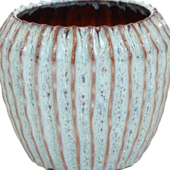 Mega Collections bloempot Ide groen D 19 H 16 cm