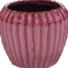 Mega Collections bloempot Ide paars D 14 H 12 cm