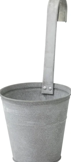 Mega Collections hangpot old look D 16 cm zink