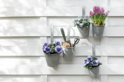 Mega Collections hangpot old look D 13 cm zink