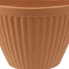Mega Collections muur bloempot Pareda terracotta 30 x 18,5 x 21 cm