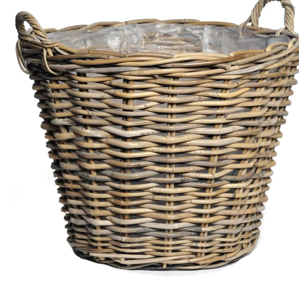 Mega Collections plantenmand Lana naturel D 50 H 40 cm