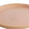 Mega Collections plantenschotel Whitewash terracotta D 18 H 2,5 cm