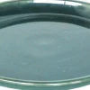 Mega Collections plantenschotel Glazed groen D 35 H 4,5 cm
