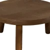 Mega Collections plantentafel Shaolin bruin D 17 H 12 cm