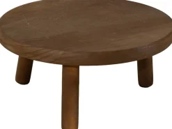 Mega Collections plantentafel Shaolin bruin D 21 H 12 cm