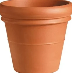 Mega Collections pot Doppio Bordo D 52 cm terracotta