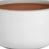 Mega Collections schaal glazuur D 31 cm wit