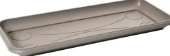 Mega Collections schotel voor balkonbak Linea taupe 95 x 40 x 6 cm