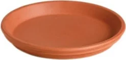 Mega Collections schotel waterresistent D 21 cm terracotta