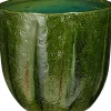 Mica Decorations bloempot Afredo groen D 23 H 21 cm