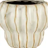 Mica Decorations bloempot Altea wit D 22 H 18 cm
