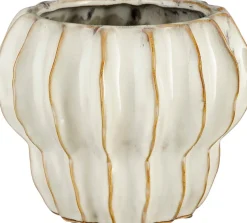 Mica Decorations bloempot Altea wit D 20 H 15,5 cm
