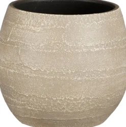 Mica Decorations bloempot Alentejo beige D 16 H 15 cm