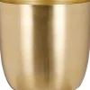 Mica Decorations bloempot Alano goud D 13 H 12,5 cm