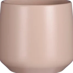Mica Decorations bloempot Amber roze D 15,5 H 14 cm