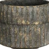 Mica Decorations bloempot Apiro zwart D 15,5 H 12,5 cm
