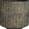 Mica Decorations bloempot Apiro zwart D 24,5 H 22 cm
