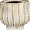 Mica Decorations bloempot Cathy wit D 14,5 H 13,5 cm