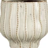 Mica Decorations bloempot Cathy wit D 22 H 22 cm