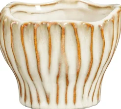 Mica Decorations bloempot Cem crème D 12 H 9,5 cm