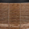 Mica Decorations bloempot Cesena bruin D 48 H 24 cm