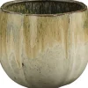 Mica Decorations bloempot Corsica crème D 29 H 26 cm