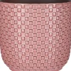 Mica Decorations bloempot Daan roze D 17 H 16 cm
