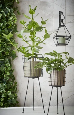 Mica Decorations bloempot Era groen D 13,5 H 12,5 cm