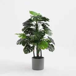 Mica Decorations bloempot Era mat grijs D 28 H 26 cm